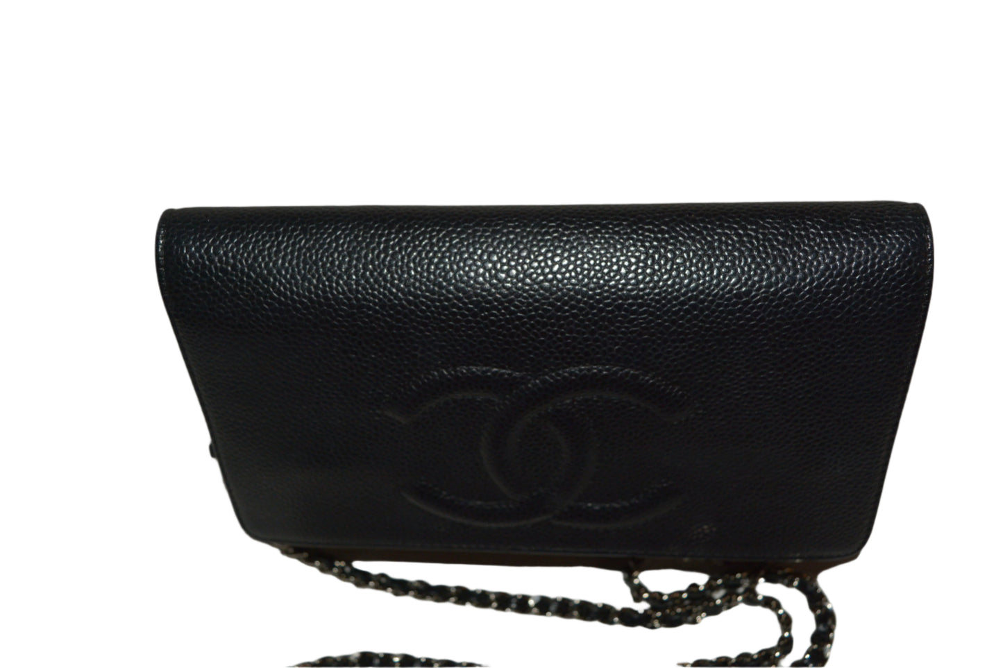 Cartera Chanel Caviar con cadena Serie 15