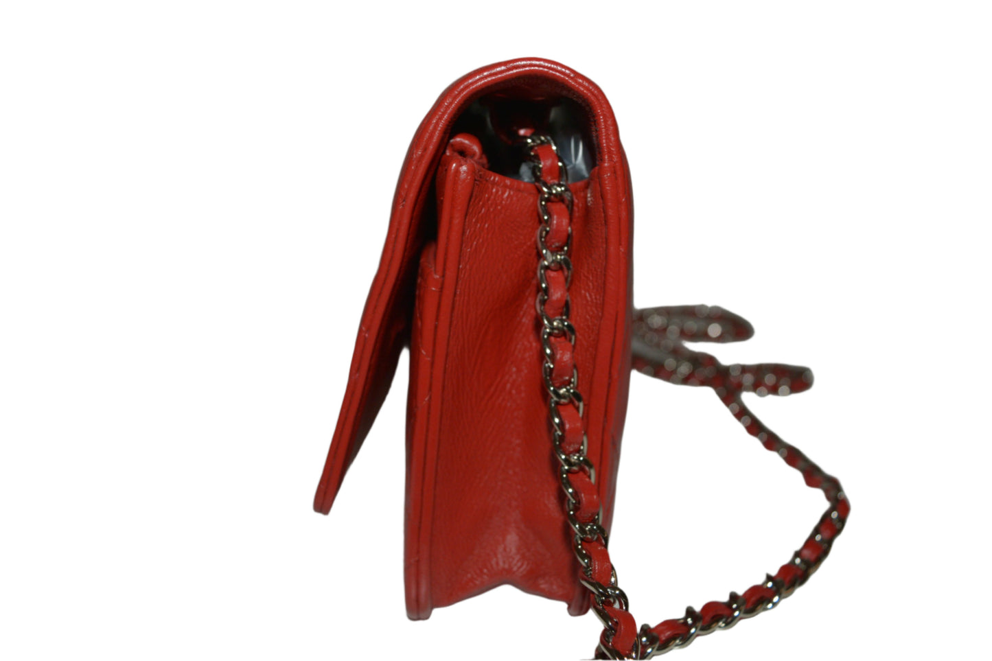 Cartera con Cadena Roja Serie 19