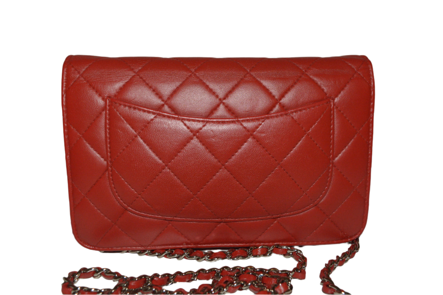 Cartera con Cadena Roja Serie 19