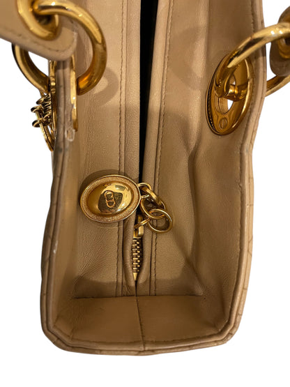 Christian Dior Lady Dior Lambskin Cannage Large