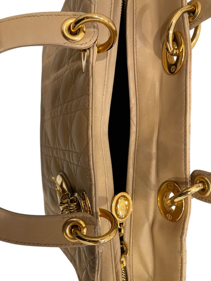 Christian Dior Lady Dior Lambskin Cannage Large