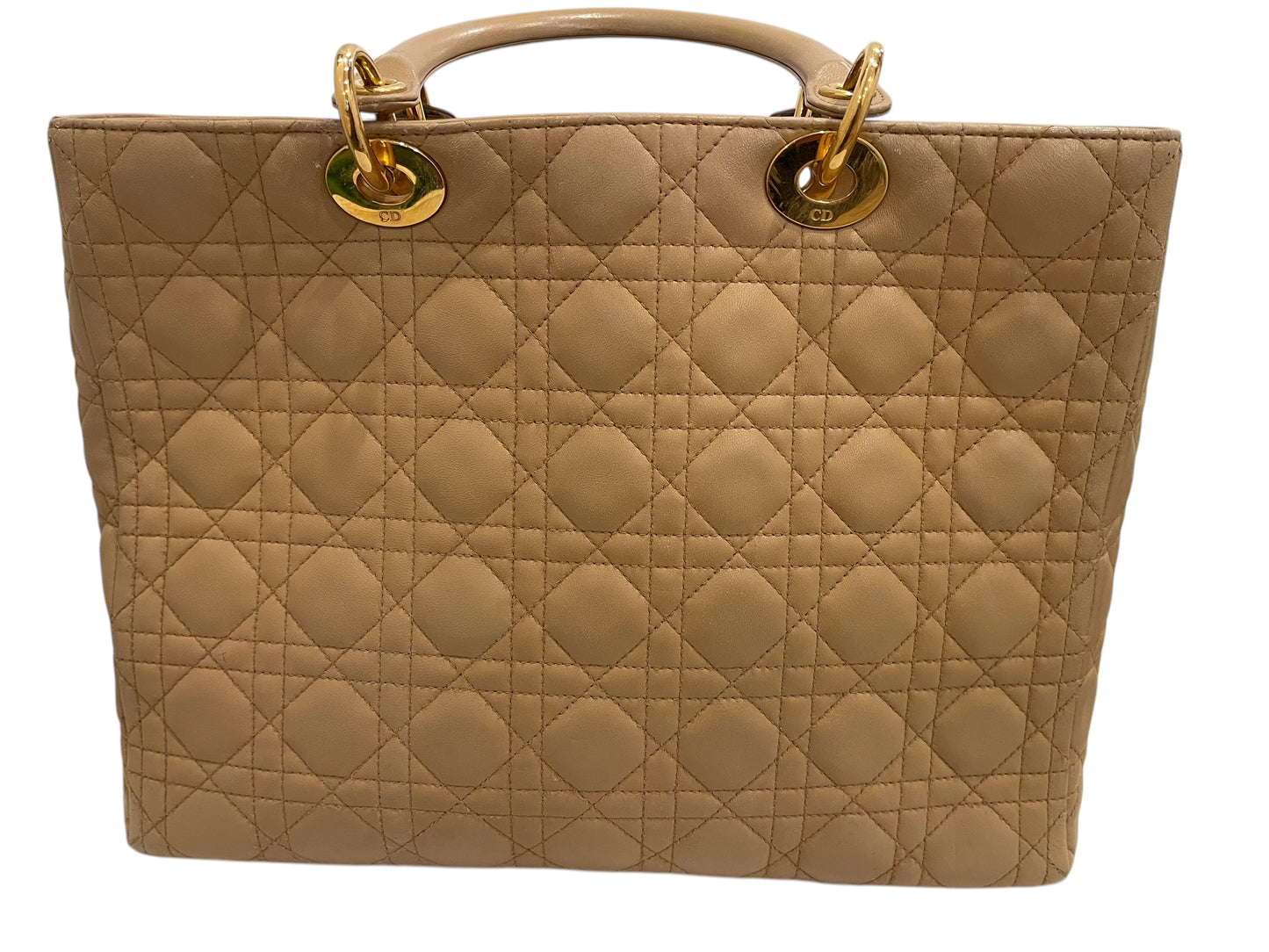 Christian Dior Lady Dior Lambskin Cannage Large