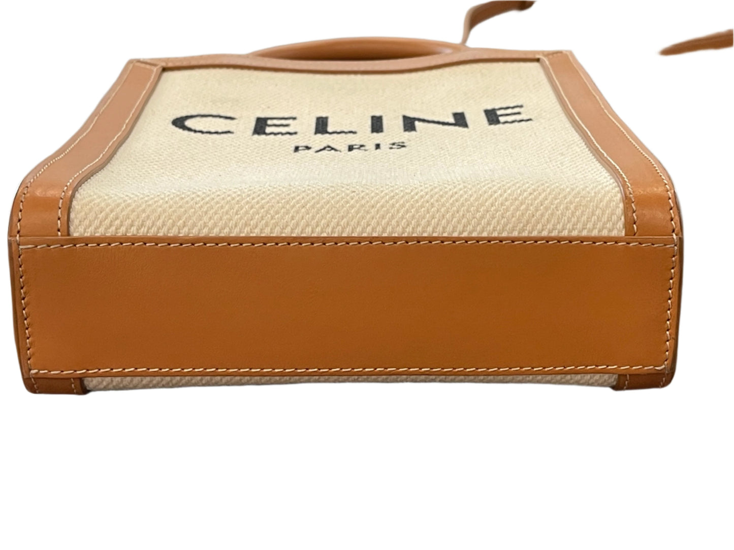 Celine Vertical Cabas Mini Beige Preowned