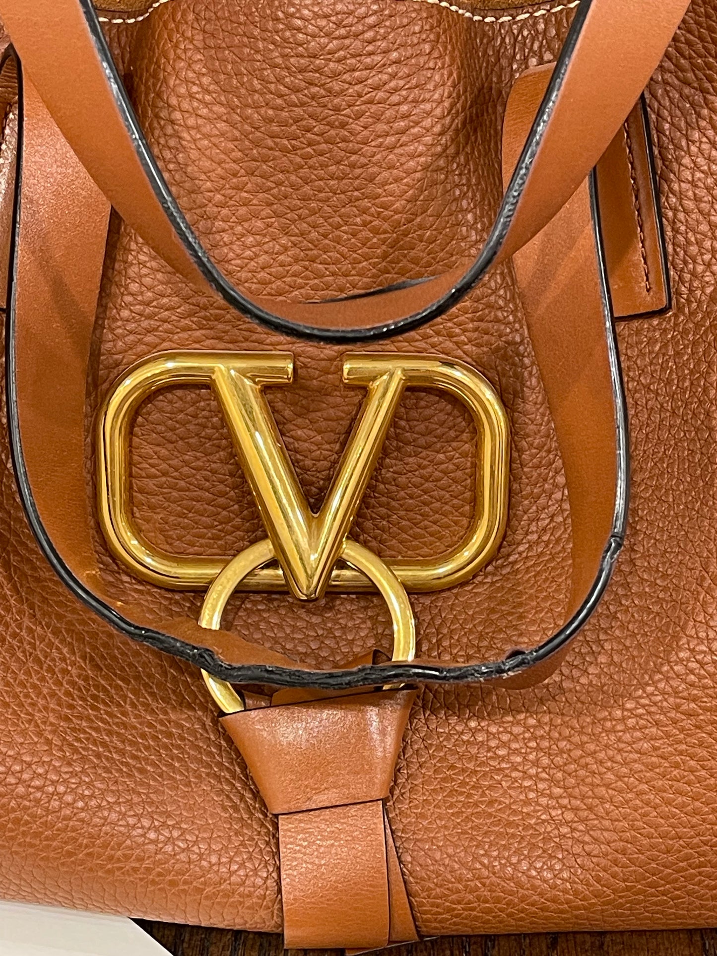 Valentino Garavani Grained Calfskin Preowned