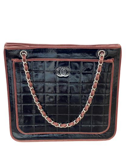 Chanel Patent Leather Tote Preowned