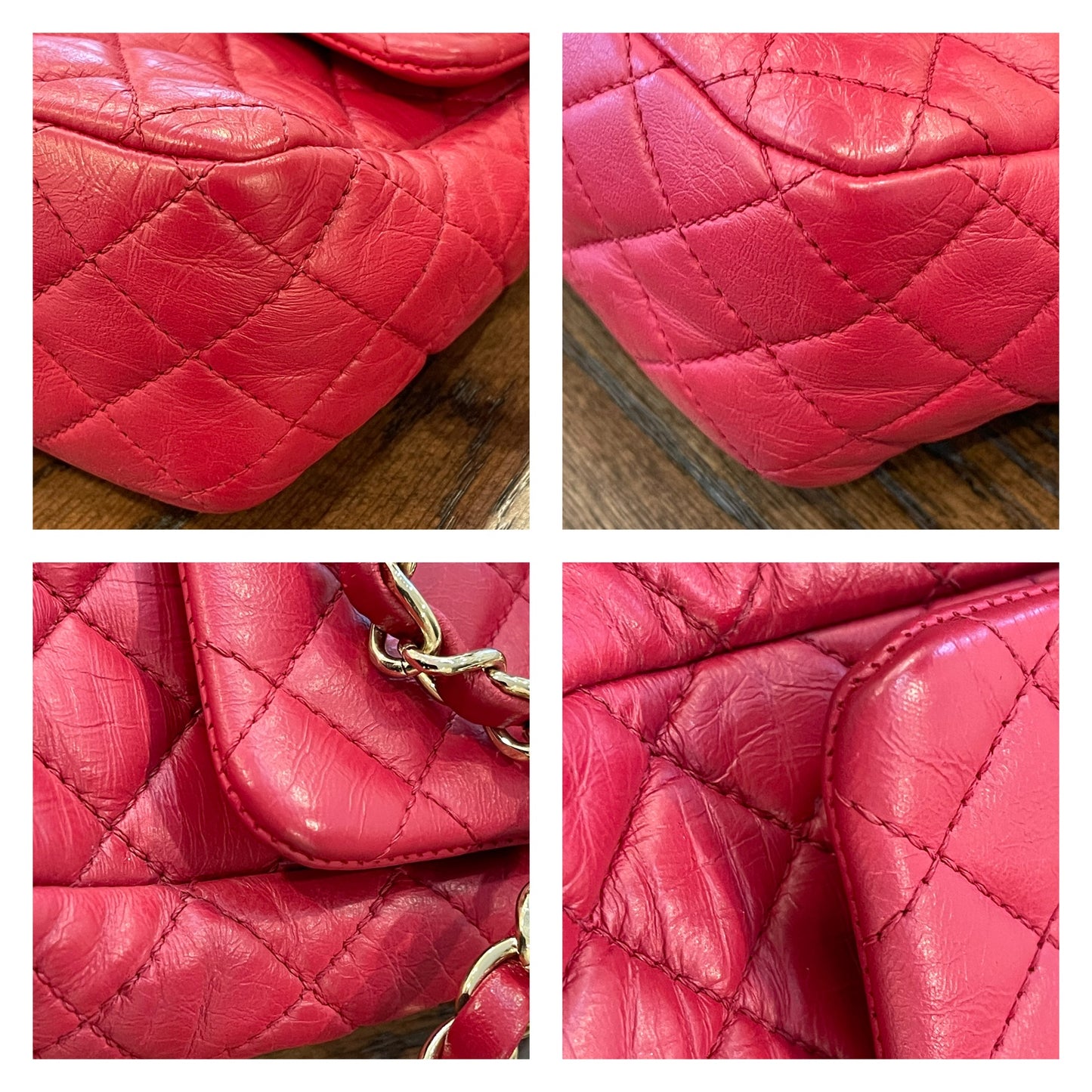 Chanel Lambskin Valentine Charms Preowned
