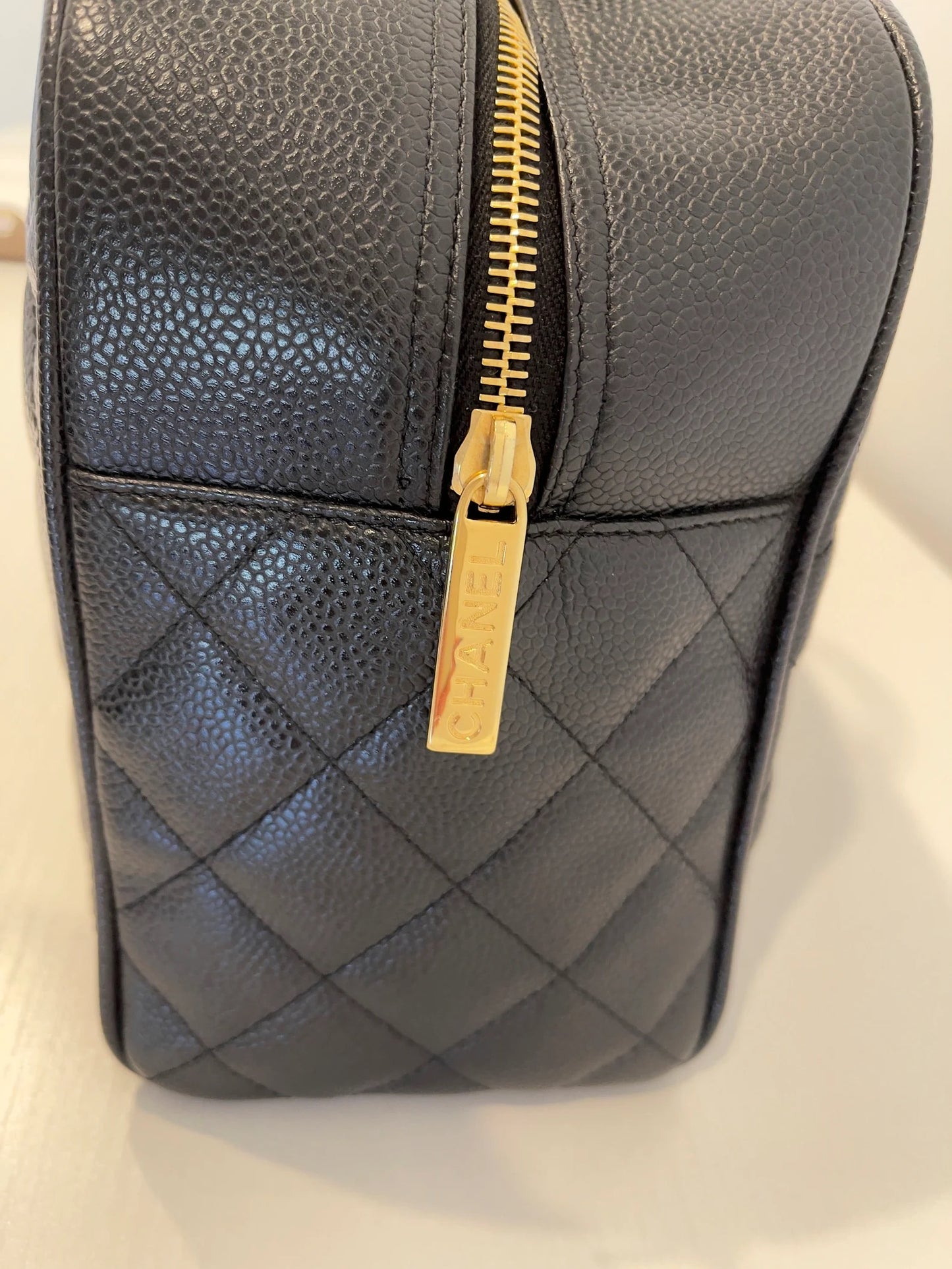 Chanel Caviar Bowler Bag