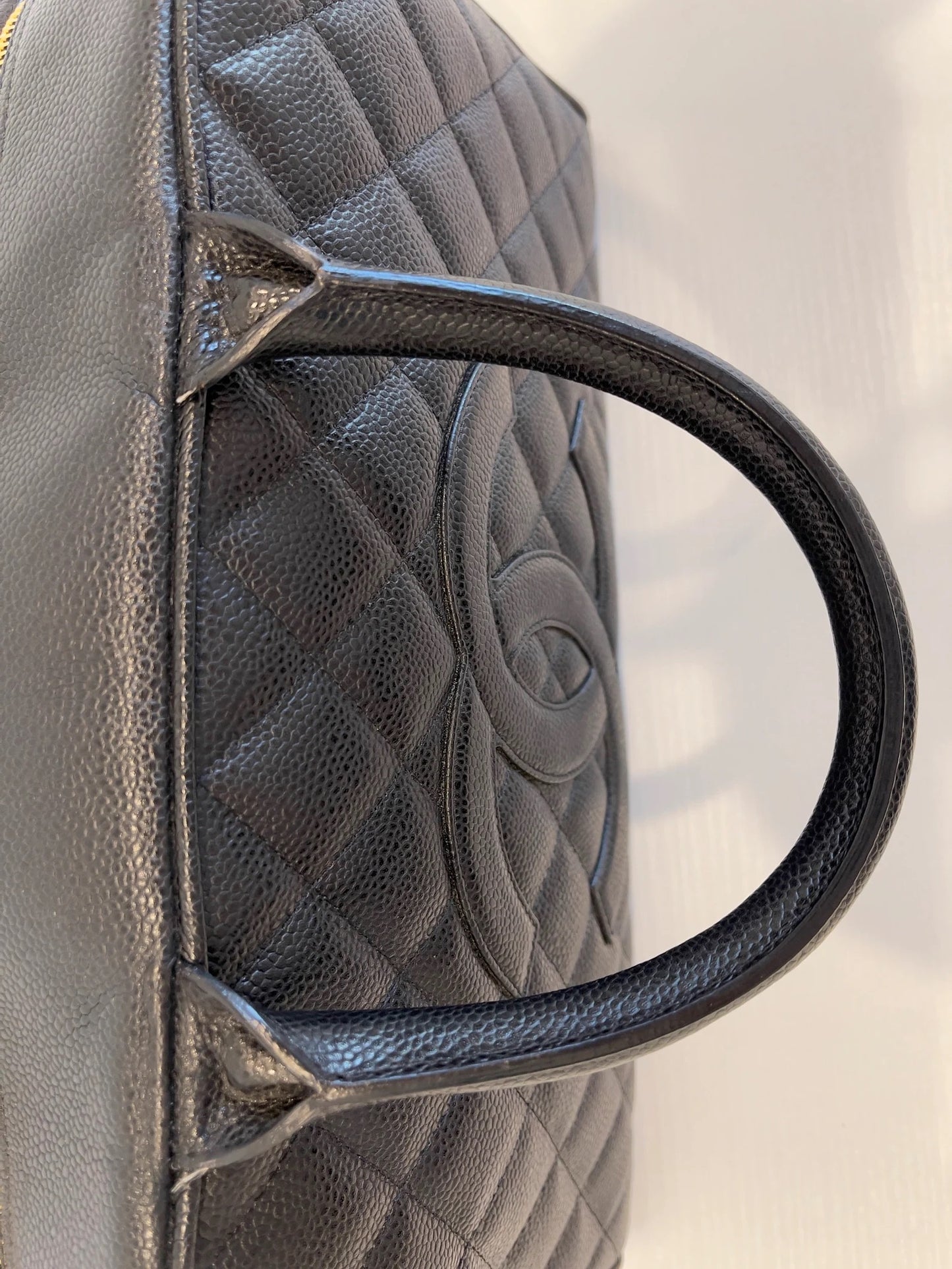 Chanel Caviar Bowler Bag
