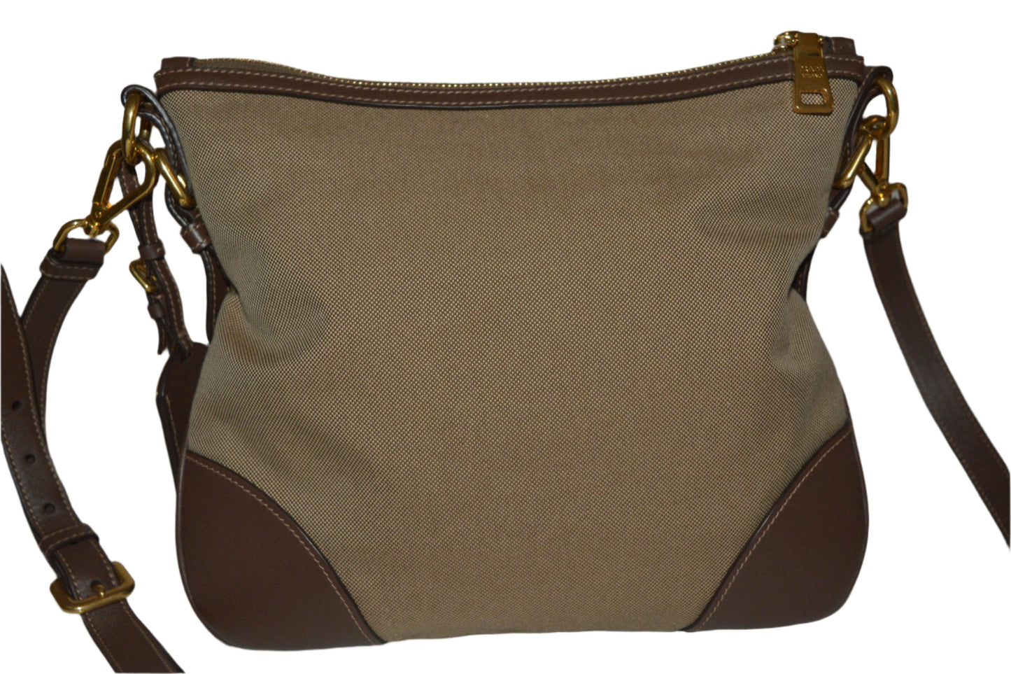 Bolso de hombro diagonal en jacquard