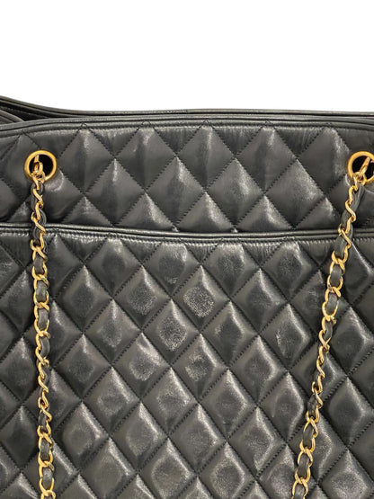 Chanel Lambskin Black Tote