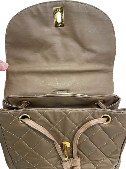 Chanel Backpack Taupe