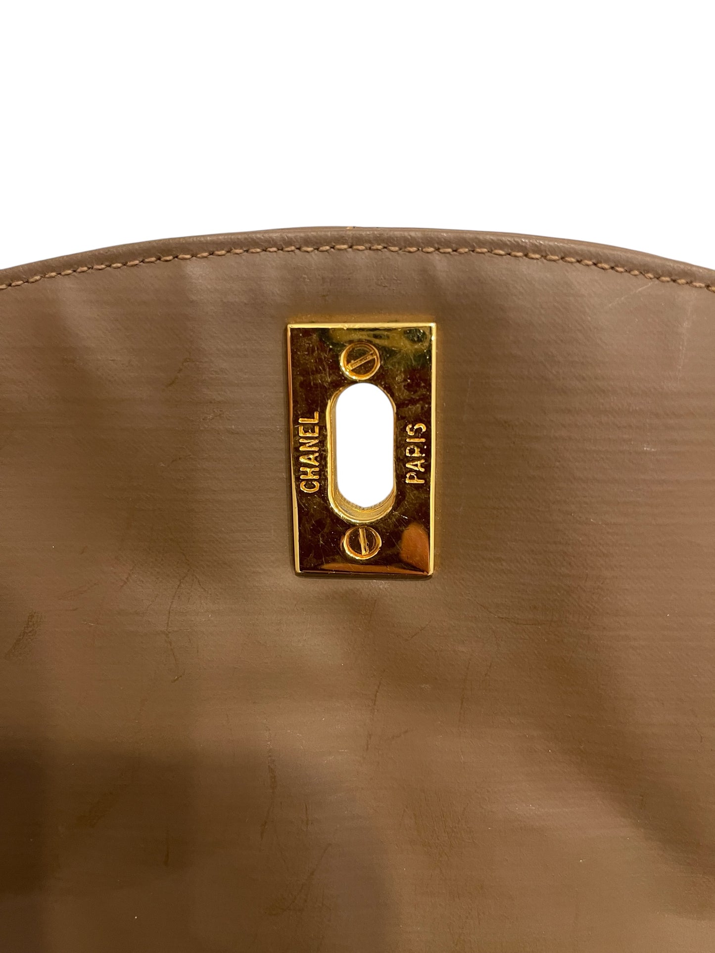 Chanel Backpack Taupe