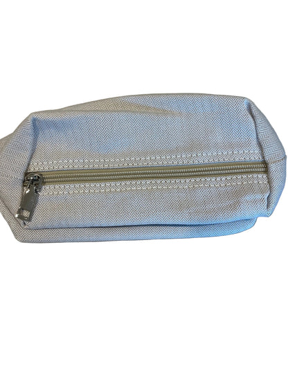 Genuine Togo Leather Open Top Weekender Tote with Strap & Pouch
