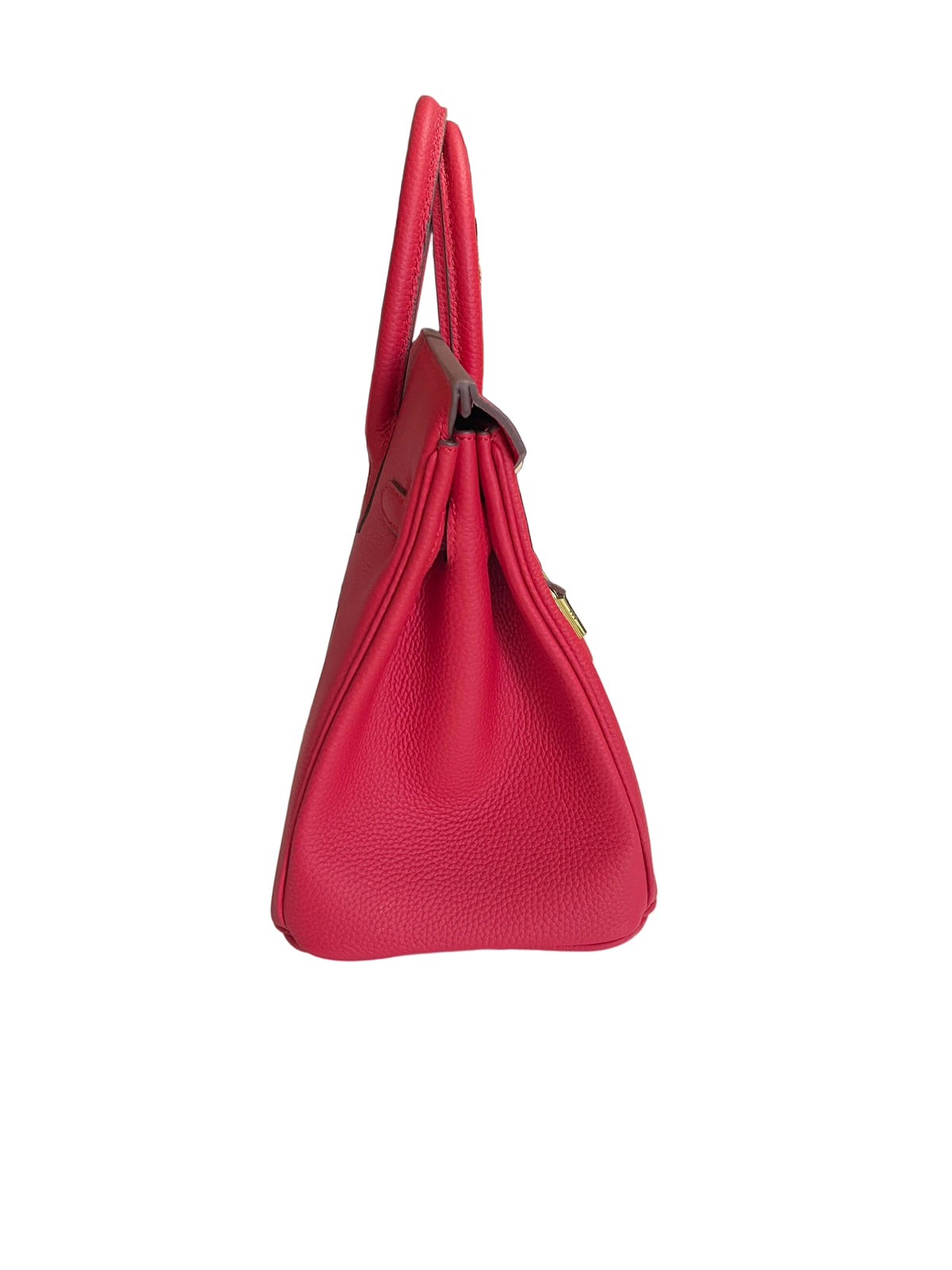 The Signature Tote — Togo Leather, Gold Hardware, 30cm