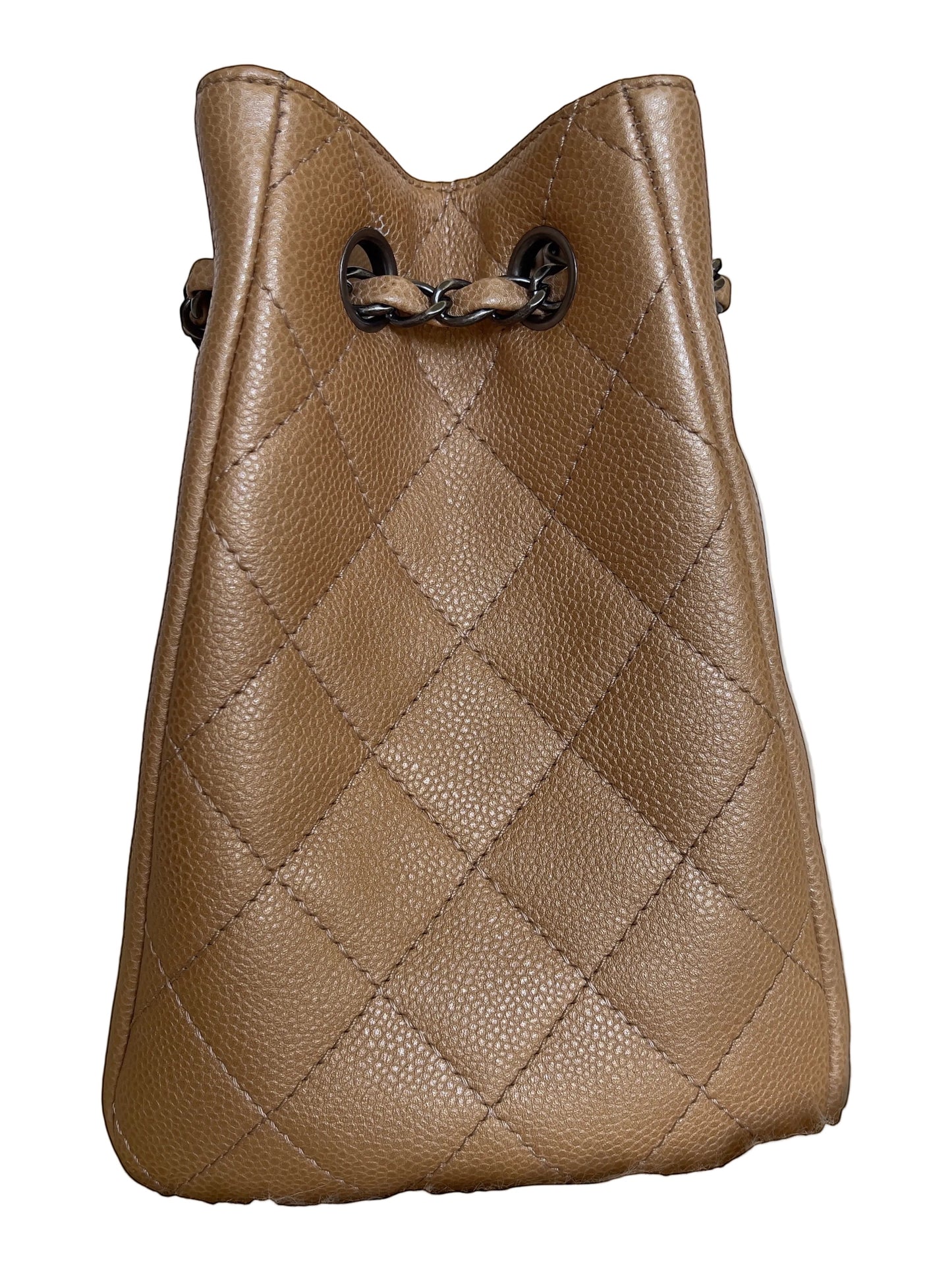 Chanel Caviar Mettalic Leather Tote