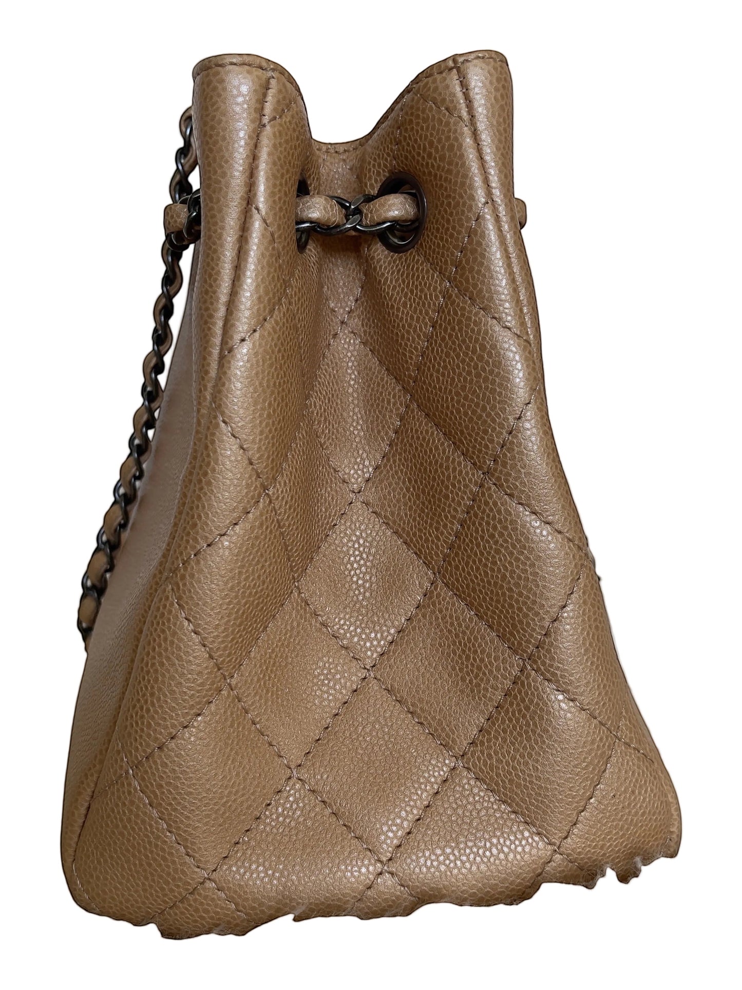 Chanel Caviar Mettalic Leather Tote