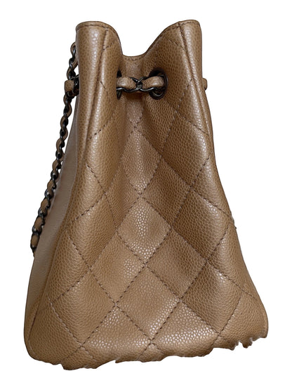 Chanel Caviar Mettalic Leather Tote