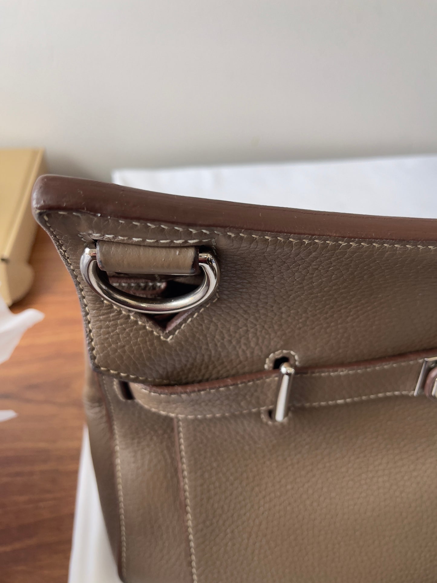 Hermes Jypsiere 31 Etoupe PHW