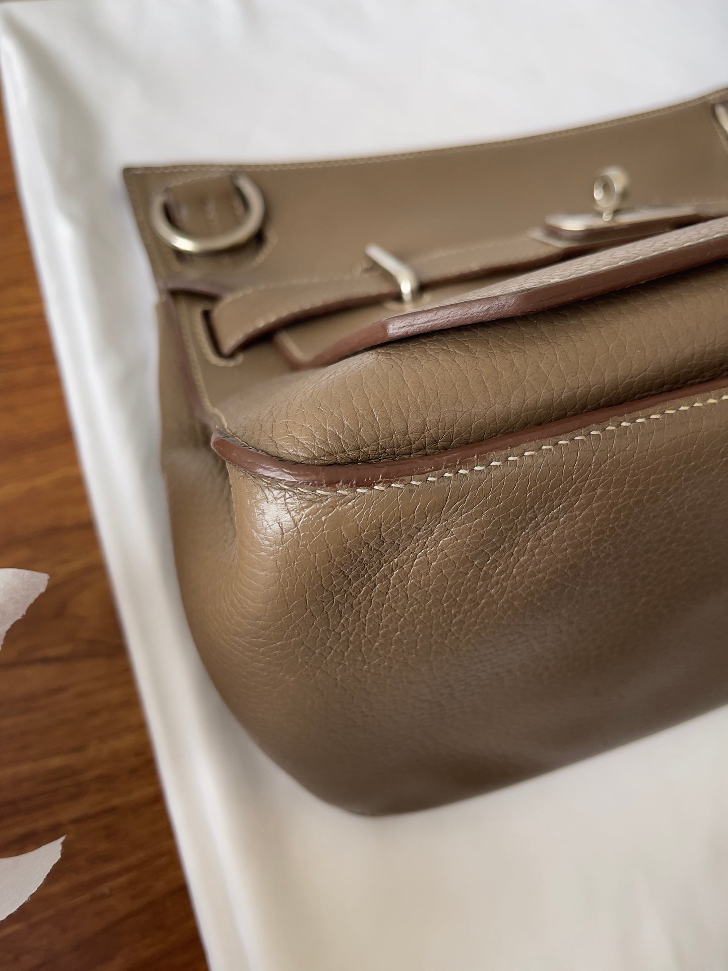 Hermes Jypsiere 31 Etoupe PHW