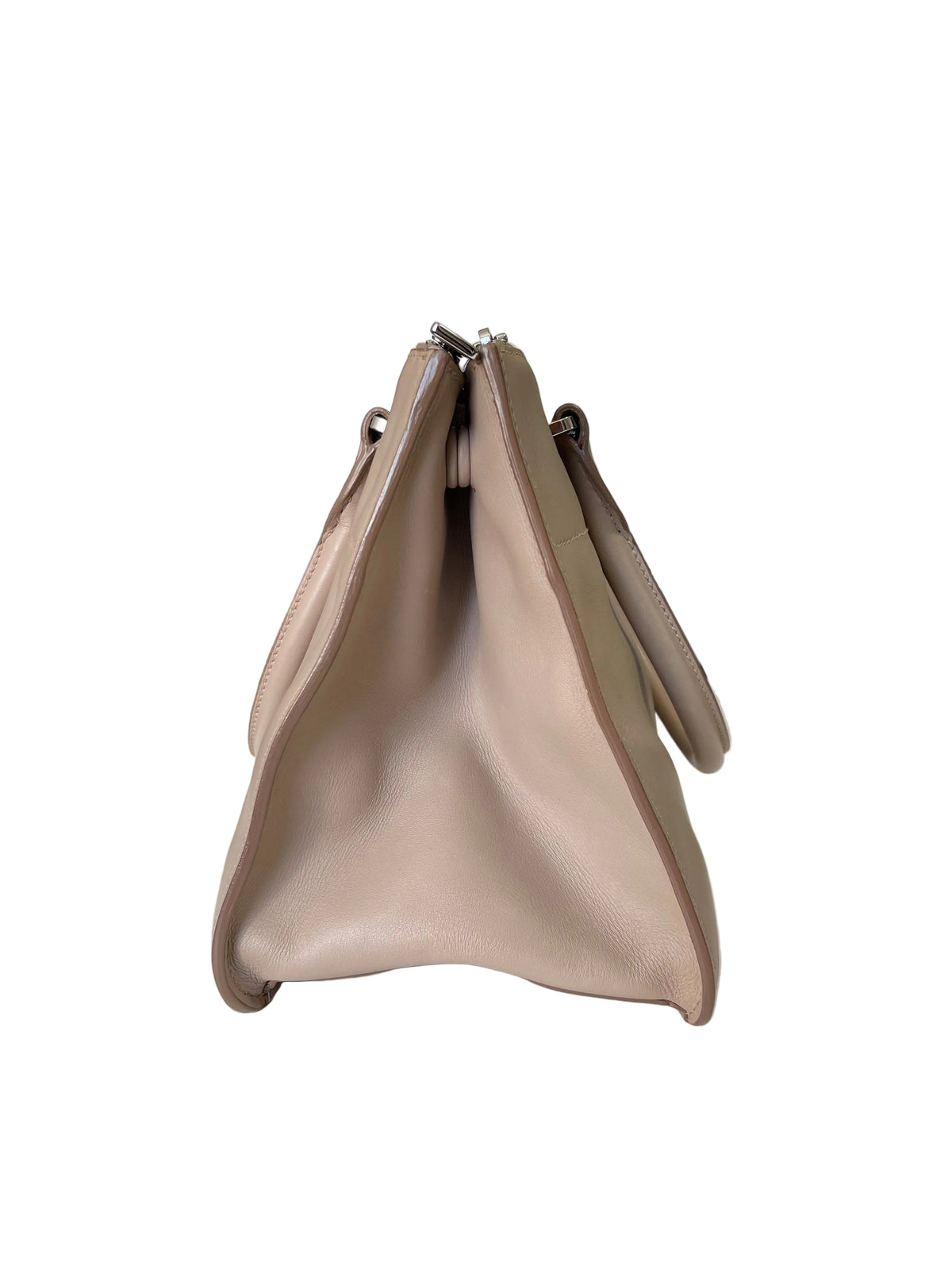 Prada Beige Saffiano Leather Pre-owned