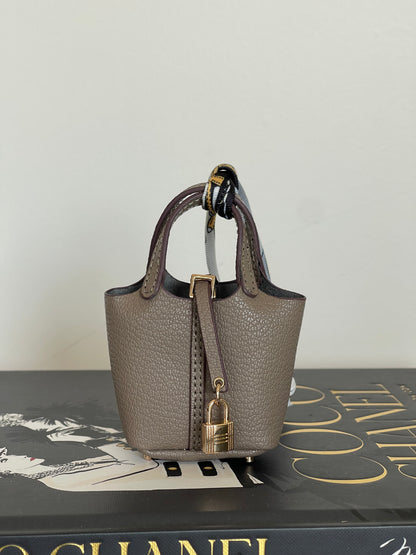 Mini Bucket Handmade Bag Charm