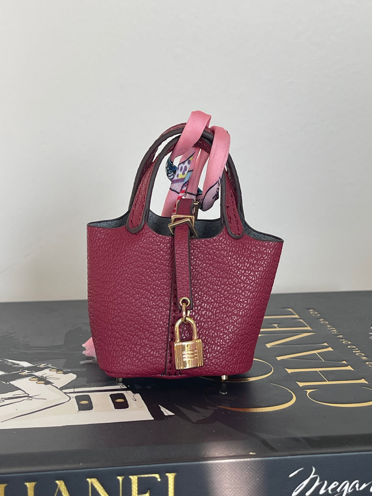 Mini Bucket Handmade Bag Charm