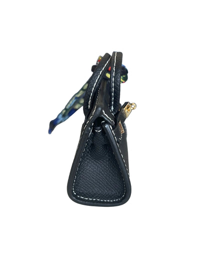 Mini Tote Bag Charm/Keychain with Scarf