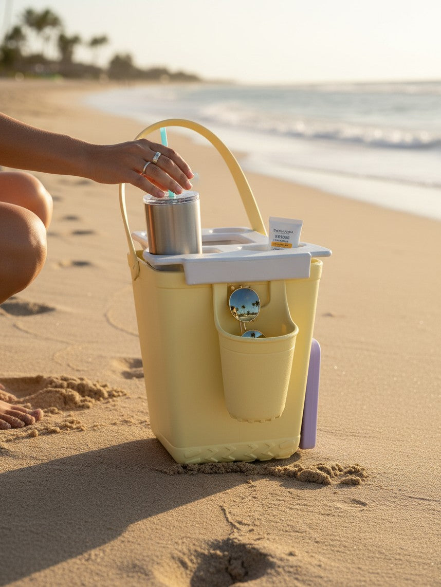 Beach EVA Bag with Accessories