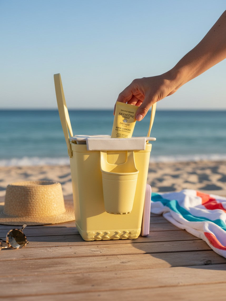Beach EVA Bag with Accessories