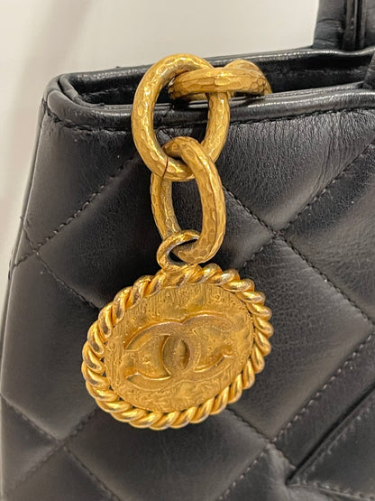 Chanel Lambskin Medallion Tote