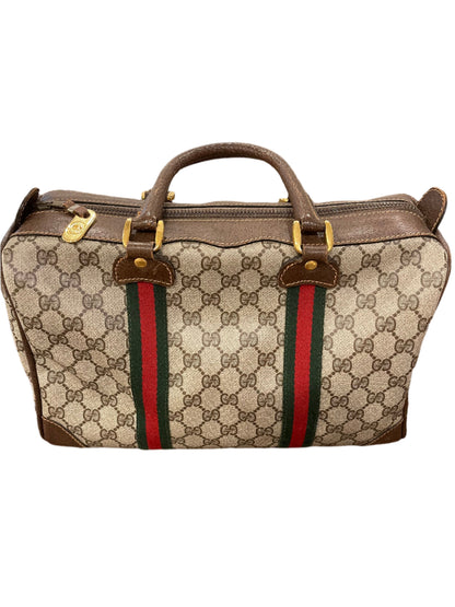 Gucci Vintage Sherry Line Boston Bag