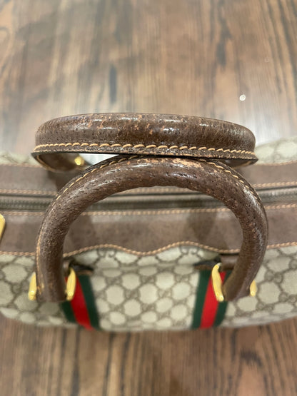 Gucci Vintage Sherry Line Boston Bag