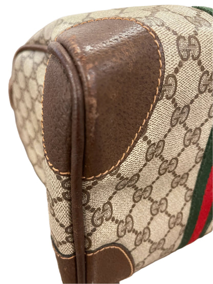 Gucci Vintage Sherry Line Boston Bag