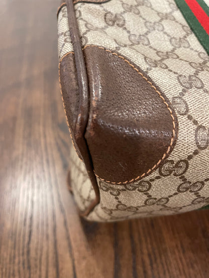 Gucci Vintage Sherry Line Boston Bag