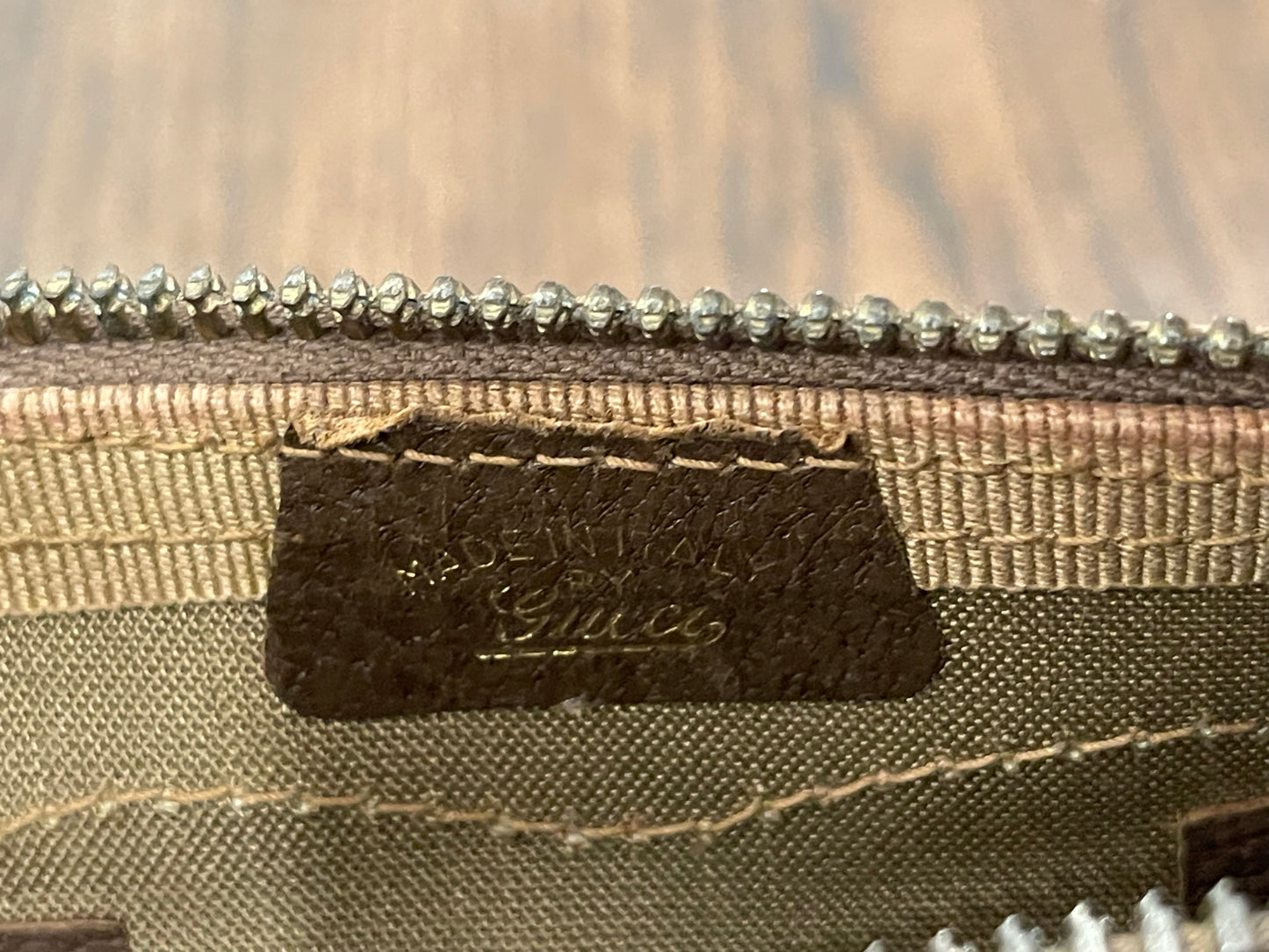 Gucci Vintage Sherry Line Boston Bag