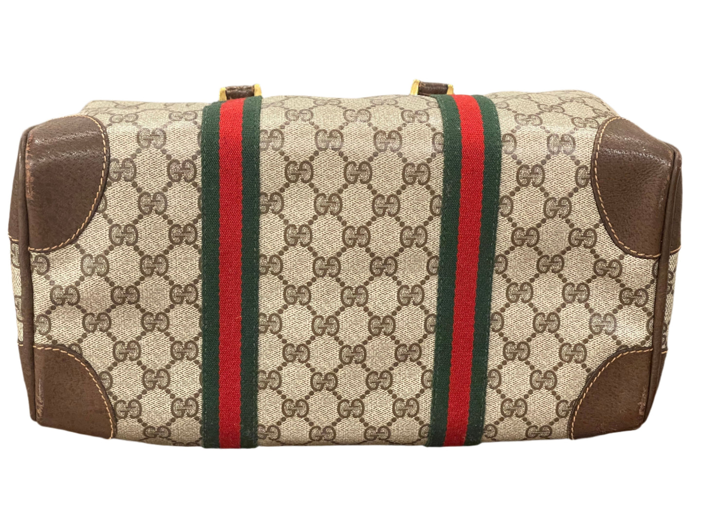 Gucci Vintage Sherry Line Boston Bag