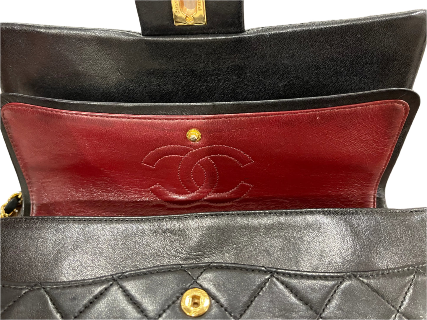 Chanel Lambskin Double Flap