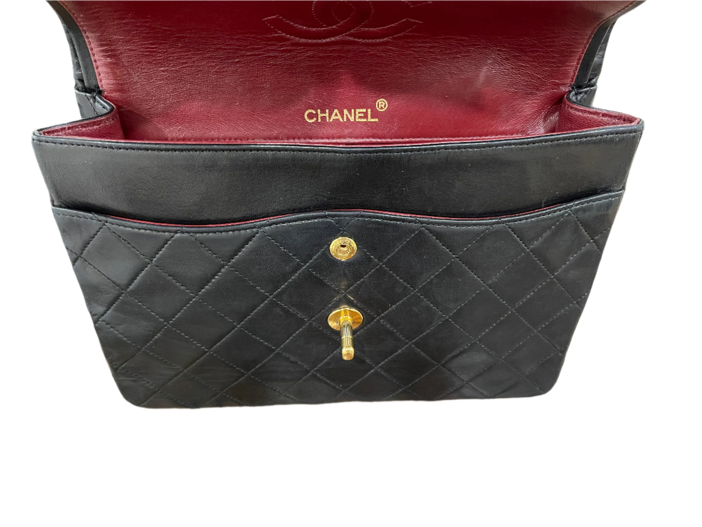 Chanel Lambskin Double Flap