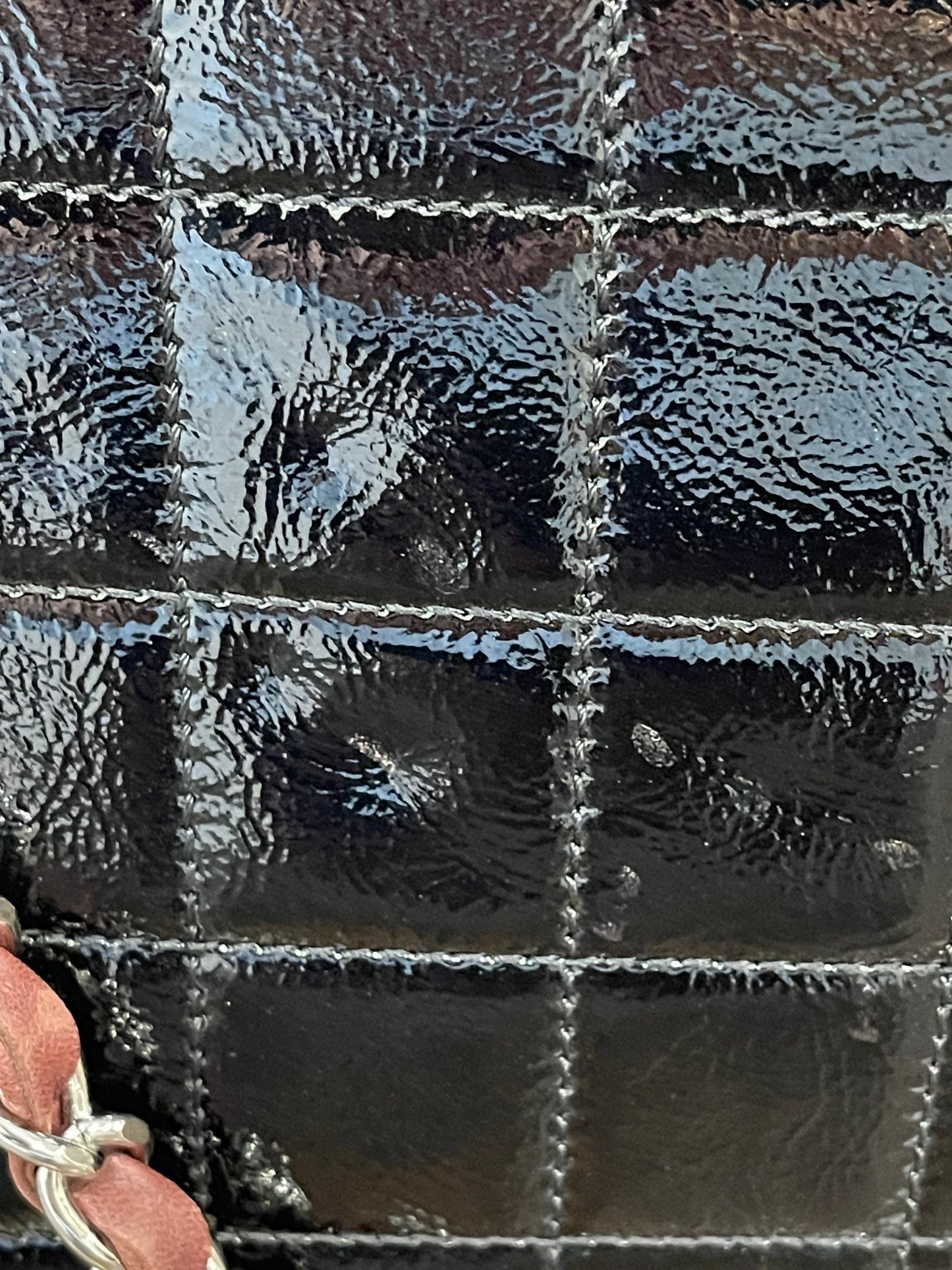 Chanel Patent Leather Tote Preowned